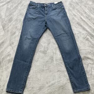 Levi's Denim Jeans Womens Plus Size 16W 721 High Rise Medium Wash Skinny Stretch